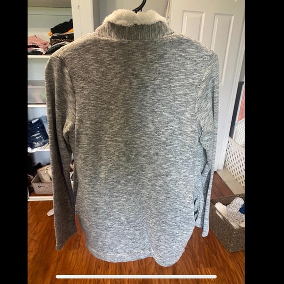 DEX Sherpa lined cardigan - Picture 2 of 3